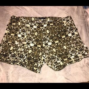 Ashley Stewart Printed Shorts